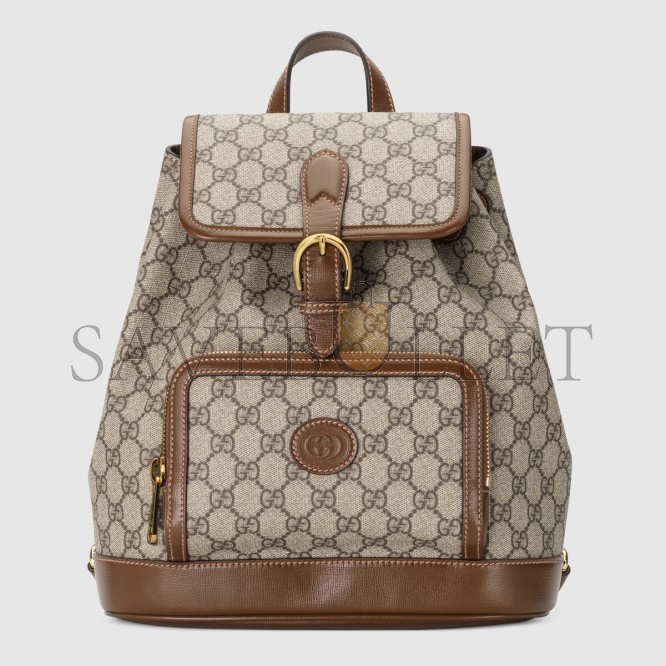 GUCCI BACKPACK WITH INTERLOCKING&G ‎674147 (30*26.5*13cm)